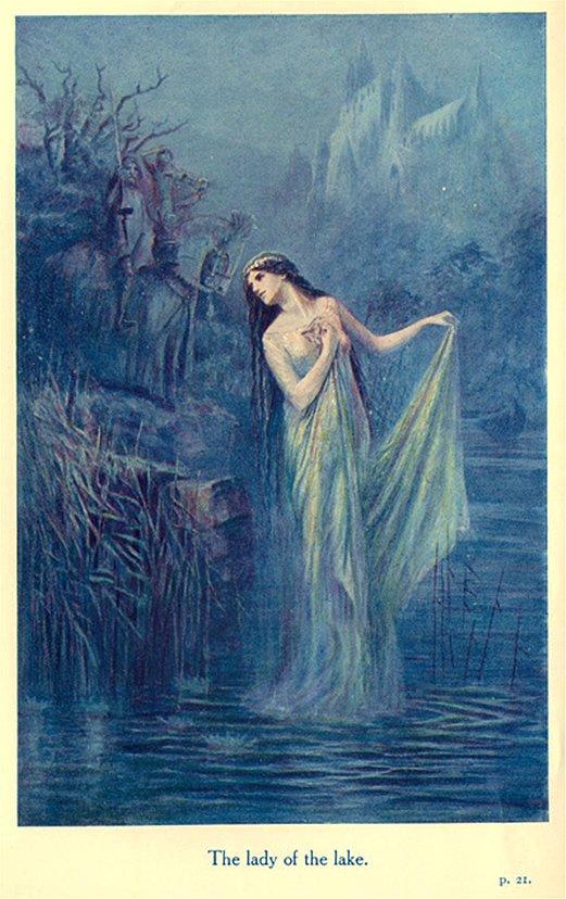 The lady of the lake murder - Arthurian murder mystery script
