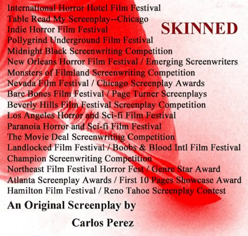 Skinned - Award Winning Horror Screenplay